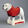 Georgia Bulldogs Mini Standing UGA Mascot Table Top Sculpture