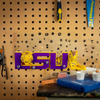 LSU Tigers Key Rack, Necklace Holder Wall Decor