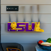 LSU Tigers Key Rack, Necklace Holder Wall Decor